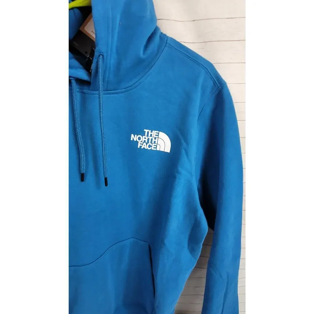 The North Face Box NSE Pullover Hoodie in Banff Blue, sz Medium